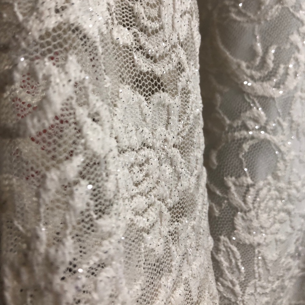 NWT Ivory Sparkling Blouse - Picture 9 of 9